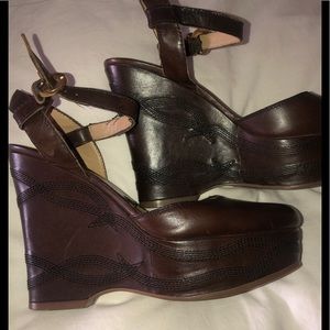 Michael Kors closed toe platforms